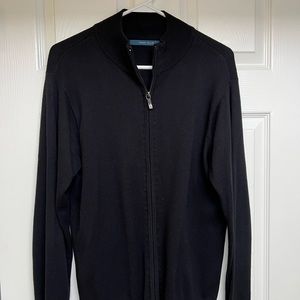 Mens Perry Ellis zip up Sweater
